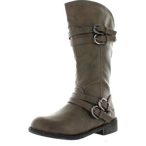 Static Footwear Fay-42K Khaki ChildG boots 11 NEW